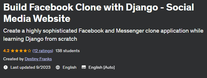 Build Facebook Clone with Django - Social Media Website