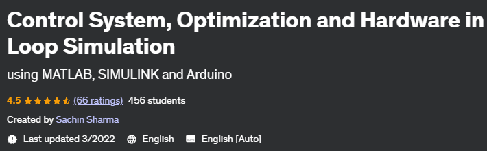 Control System, Optimization and Hardware in Loop Simulation