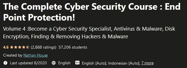 The Complete Cyber ​​Security Course: End Point Protection!