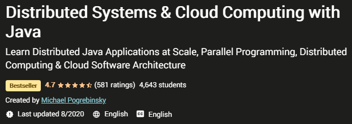 Distributed Systems & Cloud Computing with Java