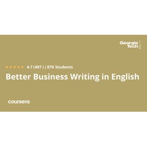 Better Business Writing in English