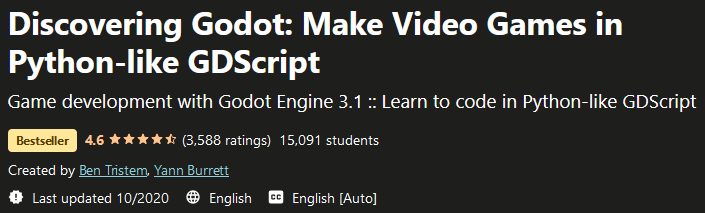 Discovering Godot: Make Video Games in Python-like GDScript