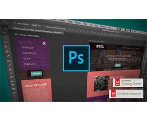 Adobe Photoshop CC - Web Design, Responsive Design & UI