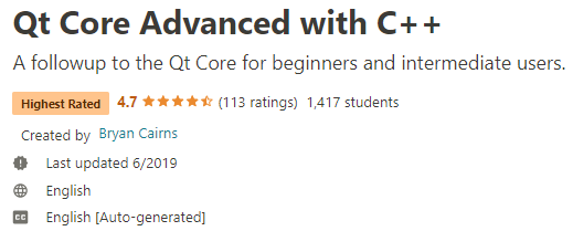 Qt Core Advanced with C++