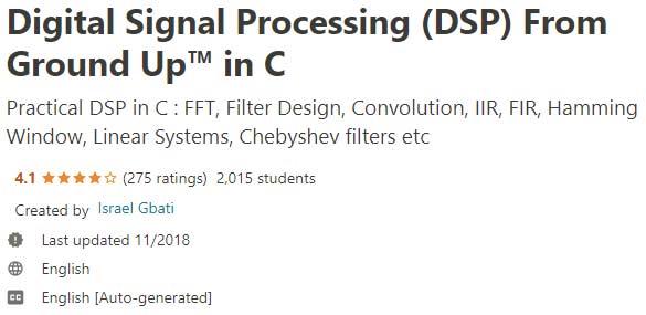 Digital Signal Processing DSP