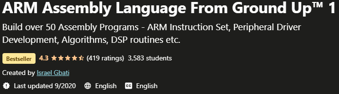 ARM Assembly Language From Ground Up 1