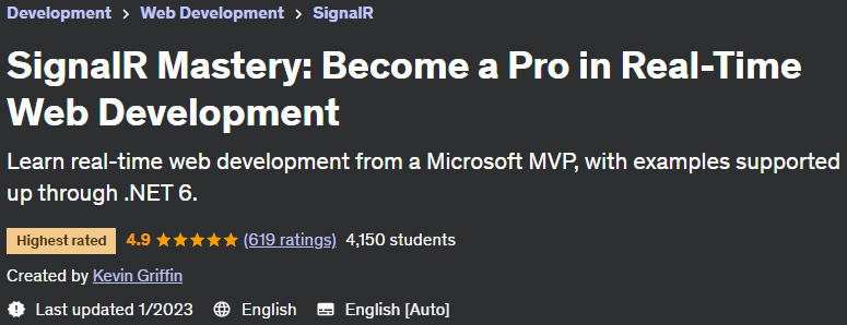 SignalR Mastery: Become a Pro in Real-Time Web Development