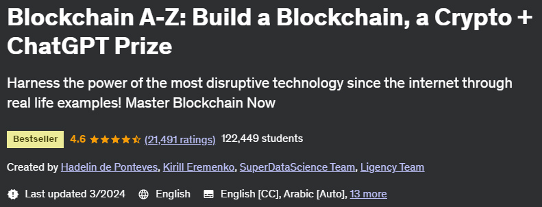 Blockchain AZ: Build a Blockchain, a Crypto + ChatGPT Prize