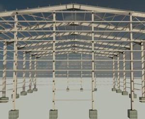 Revit 2022: Complete Steel Structure "Warehouse" Modeling