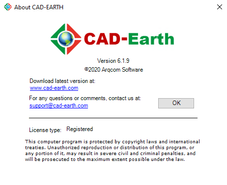 Arqcom CAD-Earth