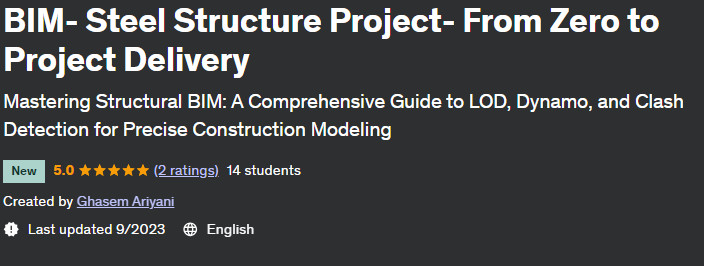 BIM- Steel Structure Project- From Zero to Project Delivery