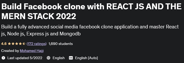 Build Facebook clone with REACT JS AND THE MERN