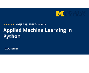 Applied Machine Learning in Python