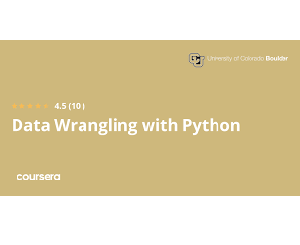 Data Wrangling with Python Specialization