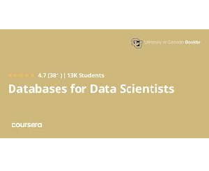 Databases for Data Scientists Specialization