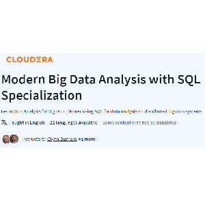 Modern Big Data Analysis with SQL Specialization