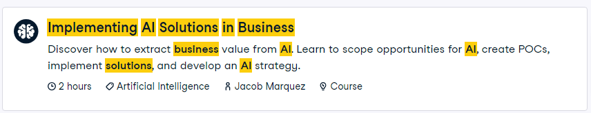 Implementing AI Solutions in Business