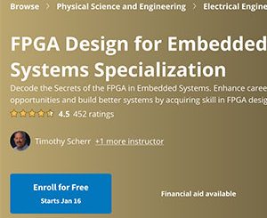 FPGA Design for Embedded Systems Specialization