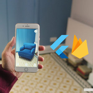 Flutter iOS & Android Augmented Reality AR iKEA Clone 2023
