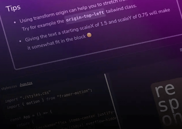 Animating the web with Framer Motion