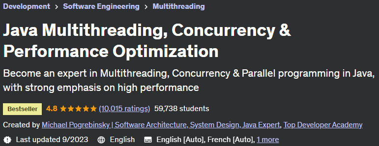 Java Multithreading, Concurrency & Performance Optimization