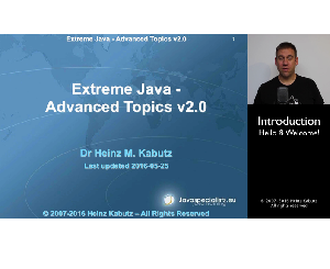 Extreme Java - Advanced Topics