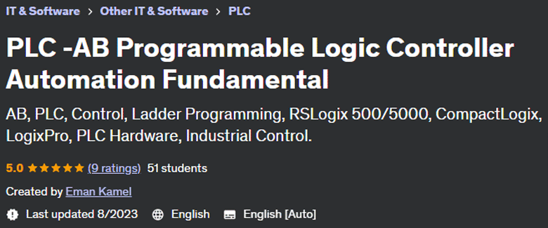 PLC-AB Programmable Logic Controller Fundamental Automation