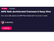 AWS Well-Architected Framework Deep Dive