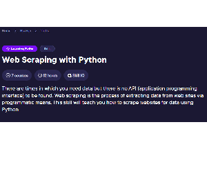 Web Scraping with Python