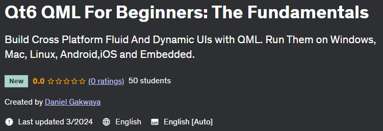 Qt6 QML For Beginners: The Fundamentals