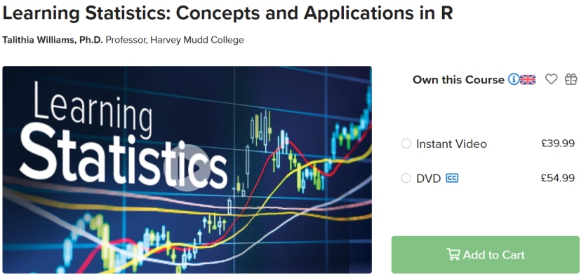 Learning Statistics: Concepts and Applications in R