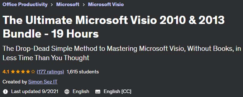 The Ultimate Microsoft Visio 2010 & 2013 Bundle - 19 Hours 