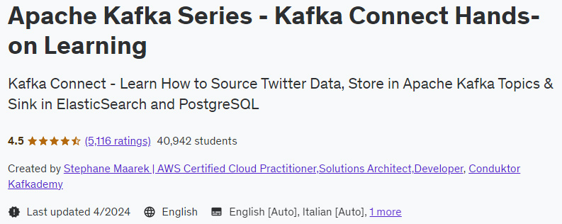 Apache Kafka Series - Kafka Connect Hands-on Learning