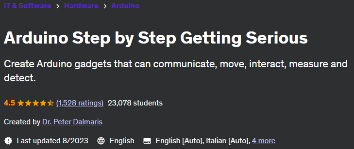 Arduino Step By Step Getting Serious