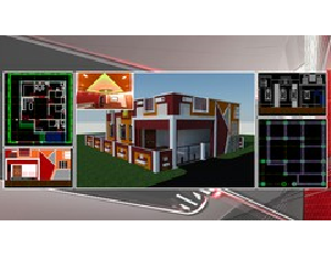 Udemy - AutoCAD 2D&3D Smart House Exterior + Interior Design Course 2022-12