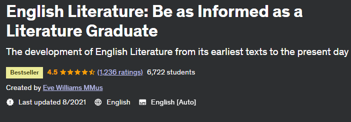 English Literature: Be as Informed as a Literature Graduate