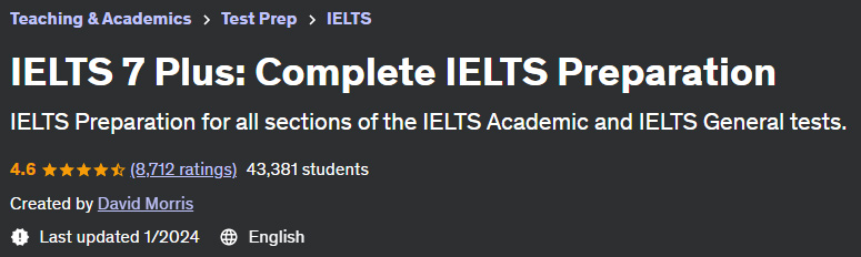 IELTS 7 Plus: Complete IELTS Preparation