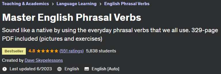 Master English Phrasal Verbs