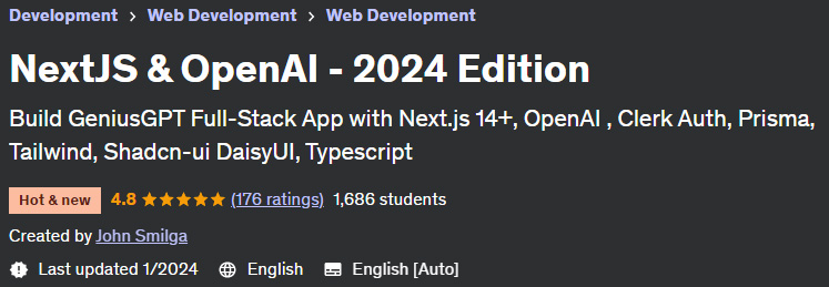 NextJS & OpenAI - 2024 Edition