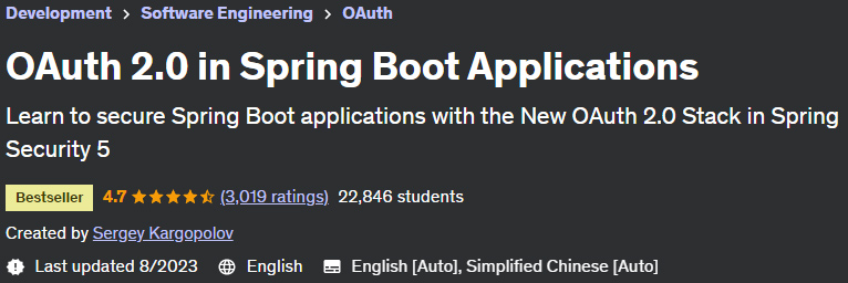 OAuth 2.0 in Spring Boot Applications