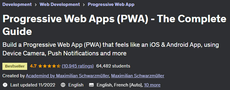 Progressive Web Apps (PWA) - The Complete Guide