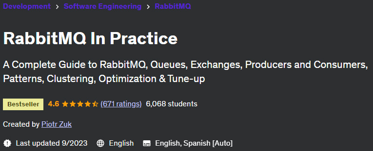 RabbitMQ In Practice