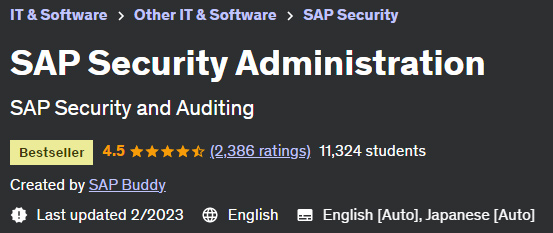 SAP Security Administration