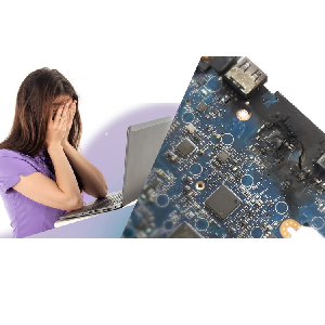 Short Circuit Repairs in Laptop Motherboards