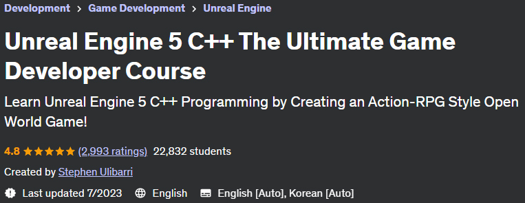 Unreal Engine 5 C++ The Ultimate Game Developer Course