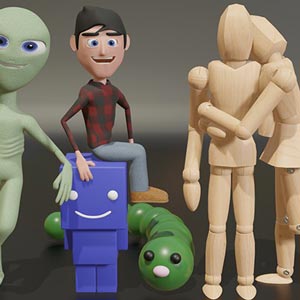 Ultimate Blender 3D Character Creation & Animation Course