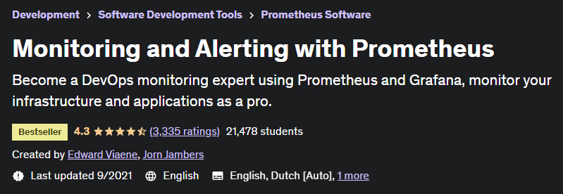 Monitoring and Alerting with Prometheus