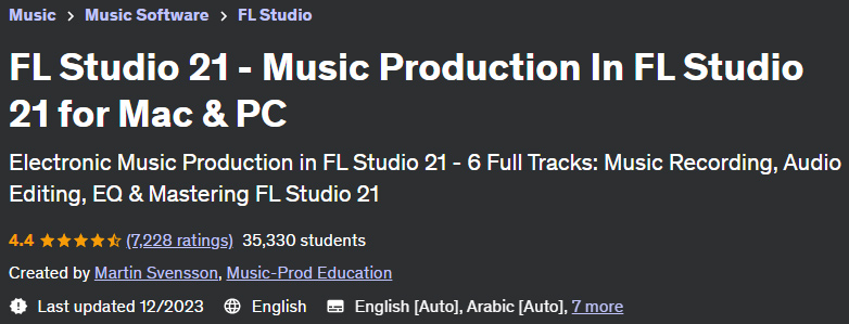 FL Studio 21 - Music Production In FL Studio 21 for Mac & PC