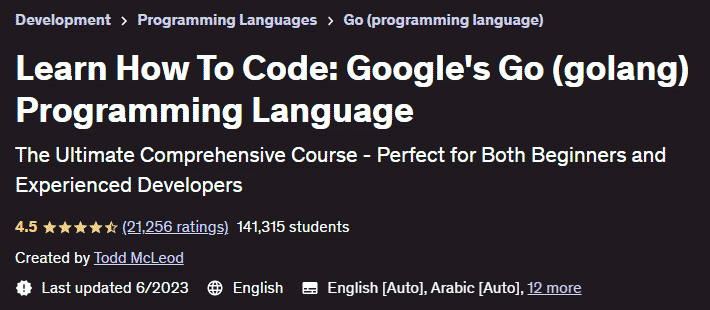 Learn How To Code: Google's Go (golang) Programming Language