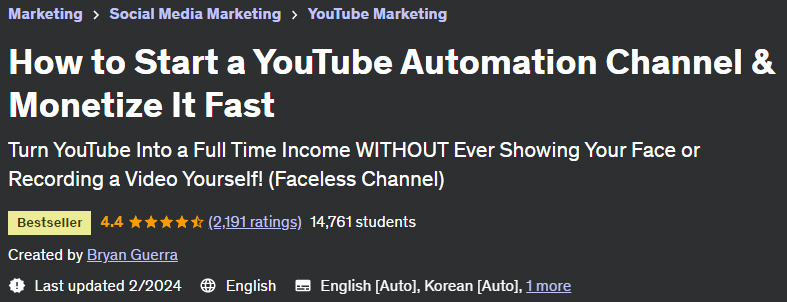 How to Start a YouTube Automation Channel & Monetize It Fast